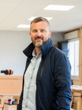 Jean-François Despinoy Président de L’EPED École de production du Hainaut Phot Etienne Melmies pour France Active Nord